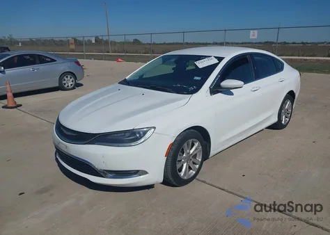 2015 Chrysler 200 Limited из США, поврежденный, VIN 1C3CCCAB6FN649243